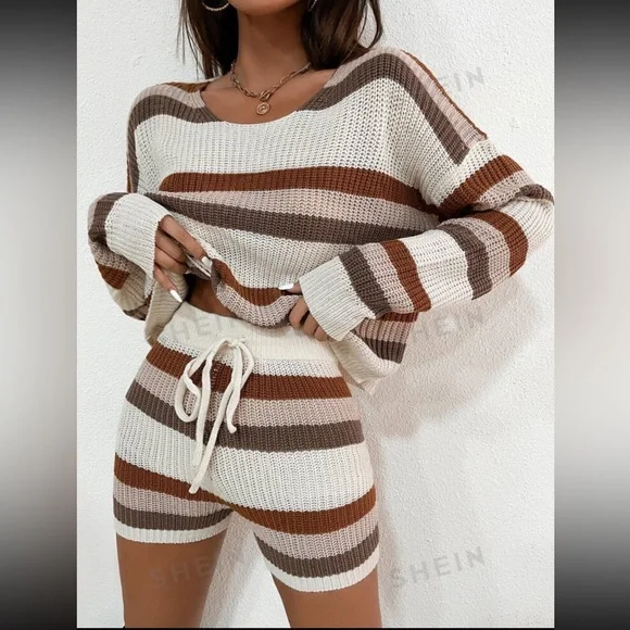 Knit Lounge Set 🤎 - Picture 2 of 6